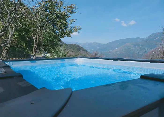 Maison Corse Avec Piscine Et Sauna - La Casa Lilia Holiday home Campile