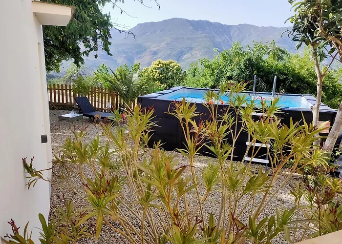 Maison Corse Avec Piscine Et Sauna - La Casa Lilia Vakantiehuis Campile