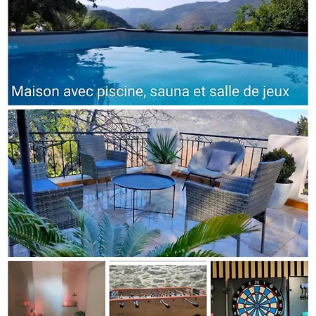 Maison Corse Avec Piscine Et Sauna - La Casa Lilia Feriehus Campile