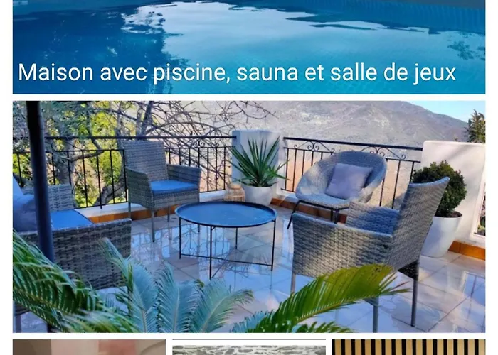 Maison Corse Avec Piscine Et Sauna - La Casa Lilia Tatil Evi Campile